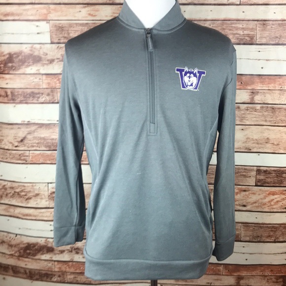 Washington Huskies Lightweight Pullover Jacket - Picture 1 of 7